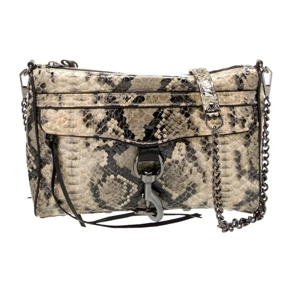 Rebecca Minkoff Snakeskin Crossbody Bag - Picture 2 of 9